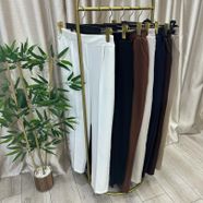 Bilek boy kumaş Pantalon