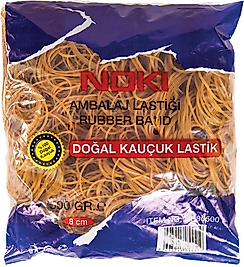 NOKİ AMBALAJ LASTİĞİ %100 KAUÇUK 500 GR 8 CM RBS80500