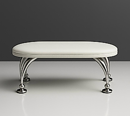 Senail Manikür Kol Dayama | Krom Ayak | Premium Model | Beyaz Tasarım