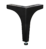 Dekor Ayak Siyah (12+17 cm) Boyutlarında
