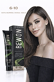 BEWON SAÇ BOYASI 100 ML (6-10 KOYU KUMRAL DOĞAL KÜLLÜ)