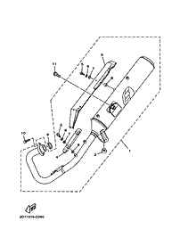 YAMAHA YBR 125 EKSOZ ORJ