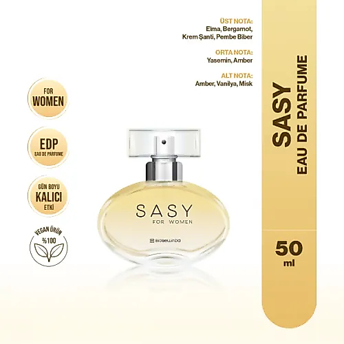 Biobellinda Sasy Eau De Parfume For Women 50 Ml