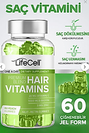 Lifecell Hair Vitamins 60 Gummies