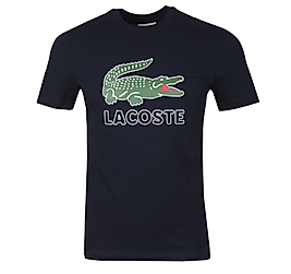 Lacoste Regülarfit Timsah baskılı T-shirt