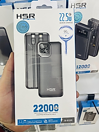 Hsr 22.000 mAh 2 in 1 22.5W Hızlı Şarj Taşınabilir Powerbank