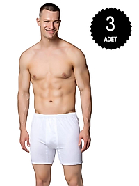 Sedef Yıldızı 1006 Erkek Penye Arjantin (Paçalı Külot) 3 lü Paket