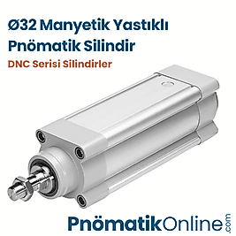 Ø32 Manyetik Yastıklı Pnömatik Silindir