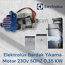 Elektrolüx Bardak Yıkama Makinesi Motoru Italy