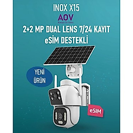 INOX-X15 DUAL LENS AOV HİEASY 4G PTZ KAMERA