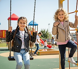 4 - 8 Yaş Arası Mevsimlik Tarz Deri Ceket