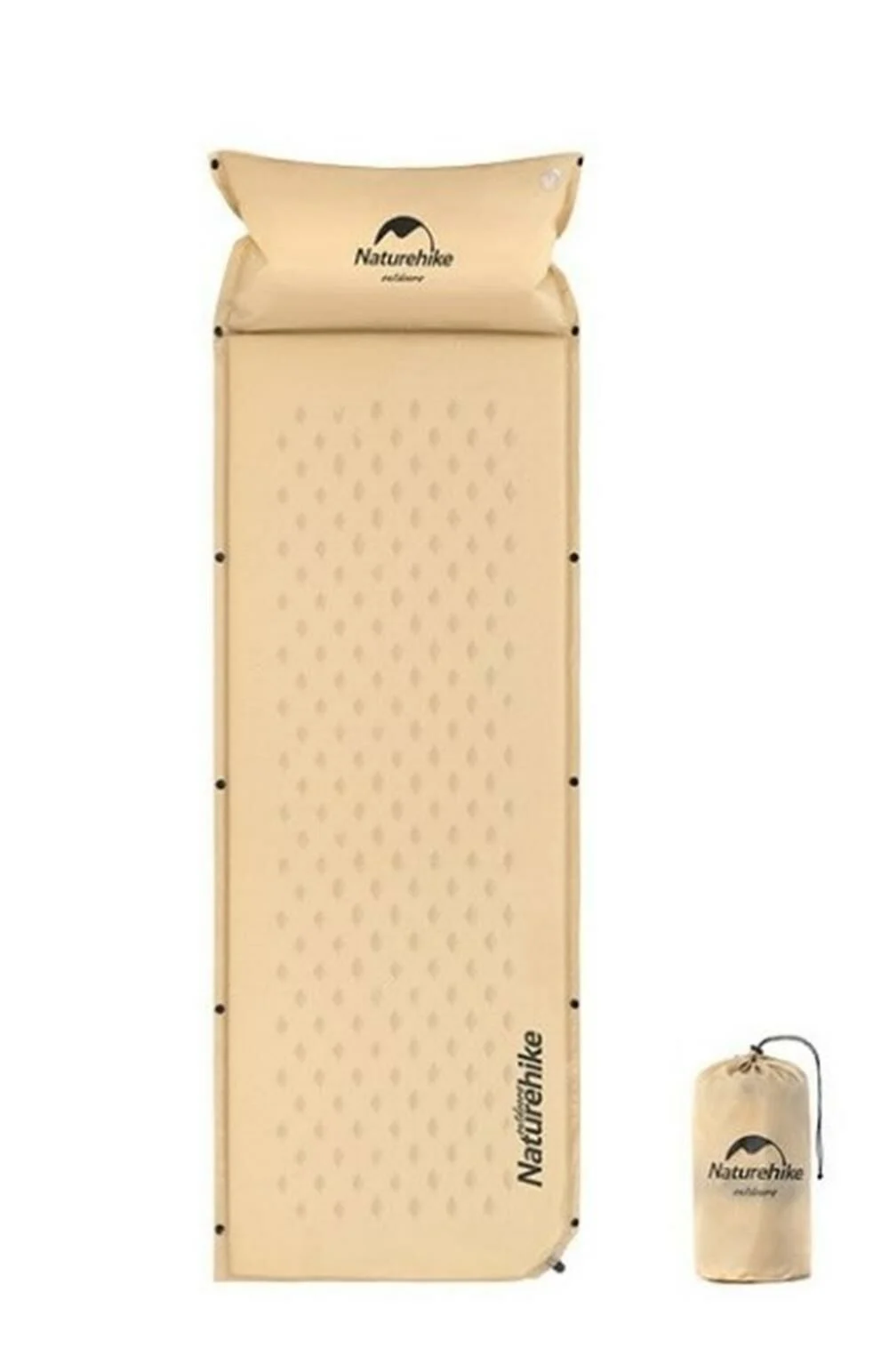 Naturehike Ultralight Şişme Kamp Matı Sarı | 185*60*2.5 Cm |