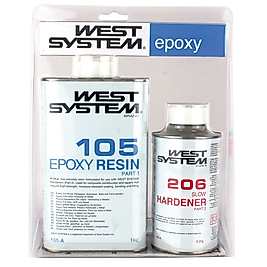 West 105/206 A Pack 1,2 kg Epoksi Rçine Ve Sertleştirici