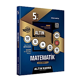 Altın Karma 5.Sınıf Matematik Altın Etkinlikli Kazanım SB (SİNAN SARITAŞ)