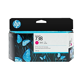 Hp 738- Kırmızı Yüksek Kapasiteli Orijinal Kartuş