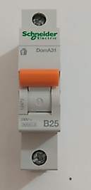 SCHNEİDER DOMAE/DOMA31B25 1*25A 3 KA B EĞRİSİ SİGORTA