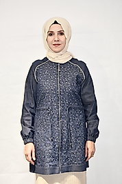 Pullu Payetli Bumber Kap