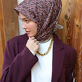 Silkhome Soft Eşarp Kahverengi
