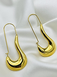 Çengelli İğne Model Çelik Küpe