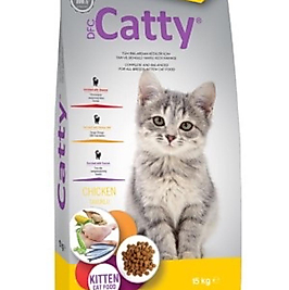 Catty Kitten Tavuklu Yavru Kedi Maması 15 Kg