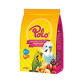 Polo Meyve Aromalı Muhabet Kuşu Yemi (400 g)