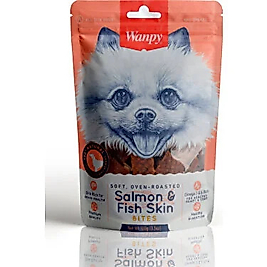 Wanpy Gerçek Somon Dilimli Köpek Ödülü 100gr