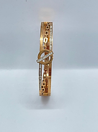 Rose Gold  Zincir Detay Kelepçe