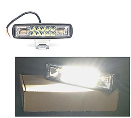 STROBE LIGHT BAR LED FAR OFF ROAD 10V-30V SARI FLAŞ ÇAKAR LAMBALI