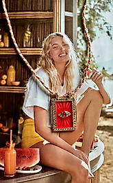 Kırmızı Nazar Özel Tasarım Kolye