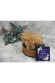 2.5 Cm Gold Gülbant Ipli Kurdale 20 Mt.
