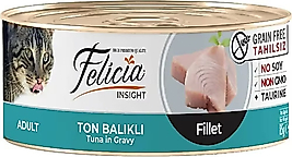 Felicia Ton Balıklı Yetişkin Kedi Yaş Mama Konserve