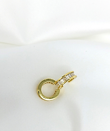 Zirkon Taş Detaylı Çelik Ear Cuff (kıkırdak küpe)