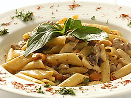 Penne ai Funghi Porcini