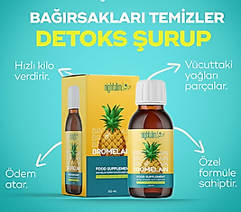 Night Slim Bromelain Detox Şurup