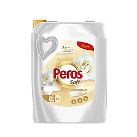 Peros Soft Beyaz Çiçekler Yumuşatıcı 5 L