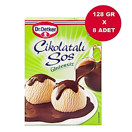 GLUTENSİZ ÇIKOLATA SOS 128GR*8AD