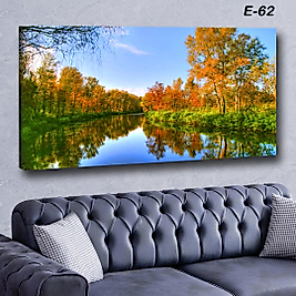 MERCAN MOBİLYA  VE AKSESUAR , MANZARA 130*70 KANVAS TABLO