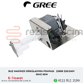 BUZ MAKİNESİ SİRKÜLASYON POMPASI 23600 220/240V  50HZ 60W