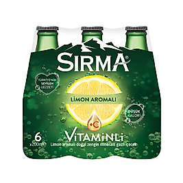 Sırma C+Plus Limon 200 ml (6'lı Paket)