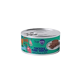 Supreme Kıyılmış Tavuklu ve Ton Balıklı Yaş Kedi Maması 85gr