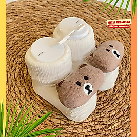 Ayıcık Figürlü Bebek Patik Çorap