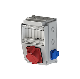 NEAD 5X16 A 1 ADET ÖN + 1X16 A 2 ADET YAN KOMBİNASYON PRİZİ 5027