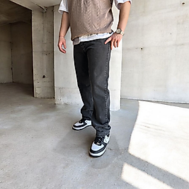 Antrasit Baggy Pantolon