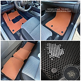 Nissan X - Trail T33 2022+ Akıllı Premium Eva Oto Paspas (Aksesuarlar Fiyata Dahil Değildir)