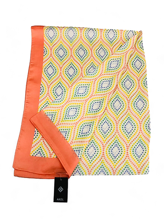 Desenli Alfa Silk Şal Ebat 75 x 185