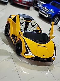 Lisanslı Lamborghini sian 24 volt yetişkinlerde binebildigi akülü araba