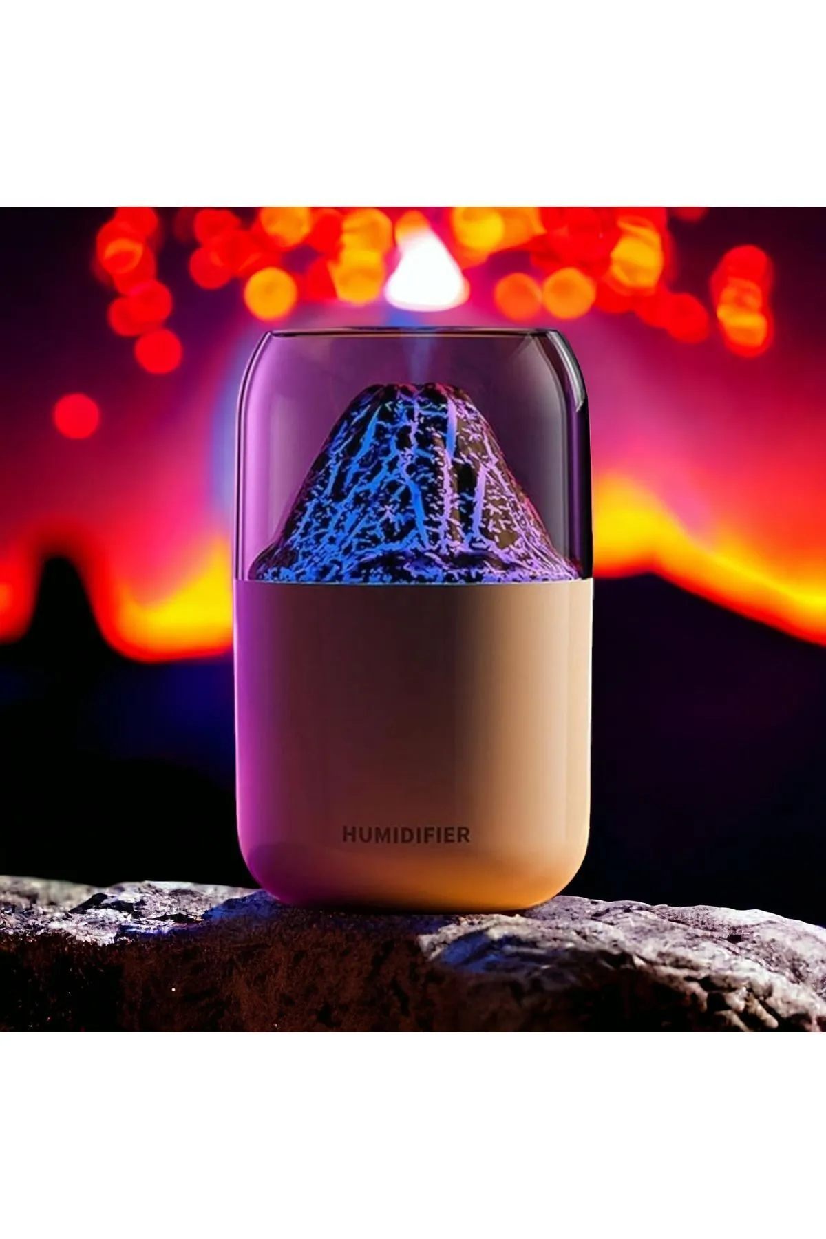 Masaüstü Nemlendirici AROMA YAYICI USB Küçük 300 Ml Sessiz Gece Lambası Hava Difüzörü