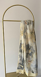 LOCELLA SOFT VUAL ŞAL  SARI SERİ NO7