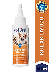 Veturel Kedi ve Köpekler için Kulak Bakım Spreyi 100ml