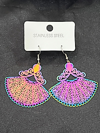 Yansımalı model çelik küpe